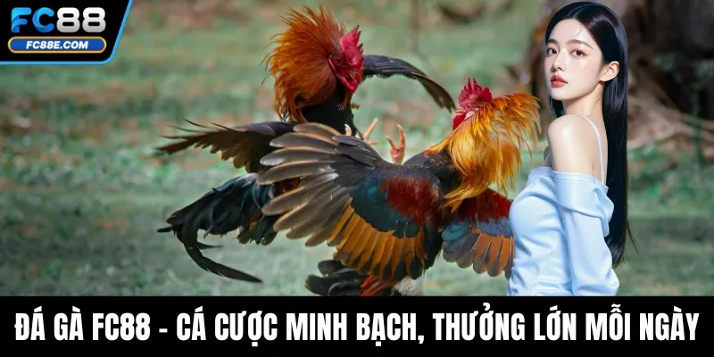 Đá Gà FC88 - Cá Cược Minh Bạch, Thưởng Lớn Mỗi Ngày 1 Đá Gà FC88 - Cá Cược Minh Bạch, Thưởng Lớn Mỗi Ngày