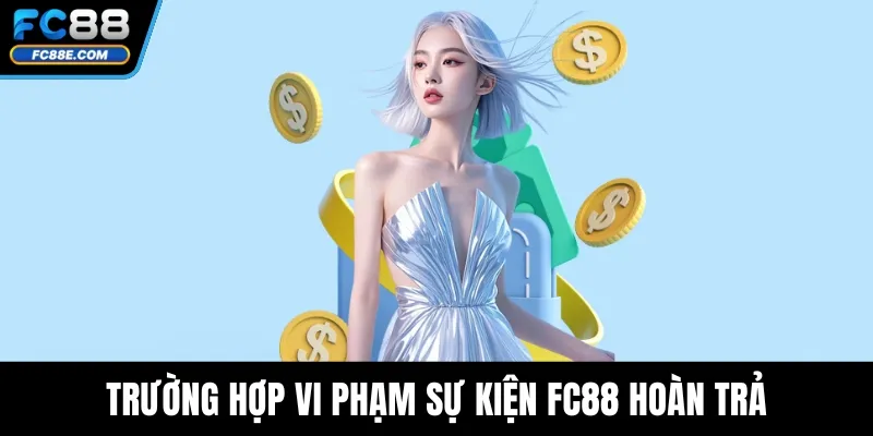 FC88 Hoàn Trả – Tổng Hợp Ưu Đãi Vàng Cho Mọi Cược Thủ 5 Trường hợp vi phạm sự kiện FC88 hoàn trả